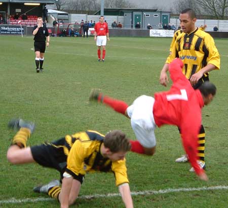 Webby shows some fight at Solihull