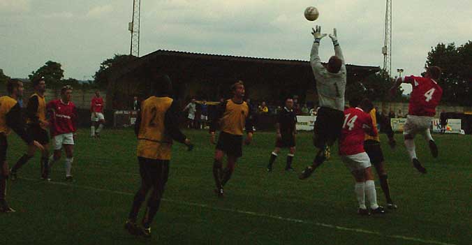 Cheshunt keeper claims.
